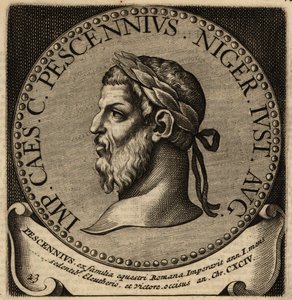 Pescennius Niger római császár portréja. alkotó: Netherlandish School