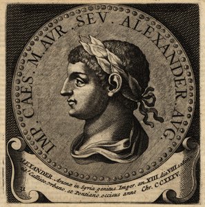 Perselus Sándor római császár portréja. alkotó: Netherlandish School