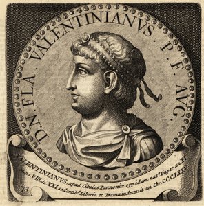 I. Valentinianus római császár portréja. alkotó: Netherlandish School