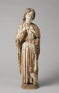 Szent János evangélista – Meester van Koudewater, c. 1470 (dió) alkotó: Netherlandish School