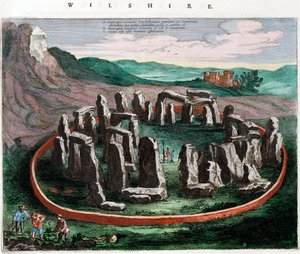 Kilátás a Stonehenge-re alkotó: Netherlandish School
