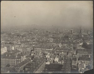 Párizsi panoráma - A Pantheon északi oldaláról nézve