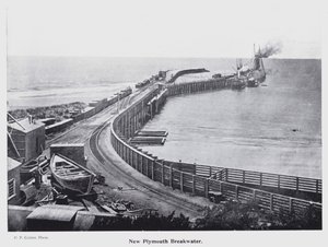 New Plymouth, Új-Zéland: New Plymouth Breakwater (f/w fotó) alkotó: New Zealand Photographer
