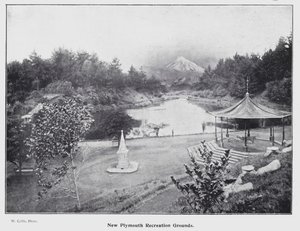 New Plymouth, Új-Zéland: New Plymouth Recreation Grounds (f/w fotó) alkotó: New Zealand Photographer