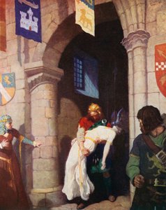 A sebesült Helén alkotó: Newell Convers (after) Wyeth