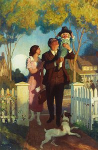 Hazaérkezés alkotó: Newell Convers Wyeth