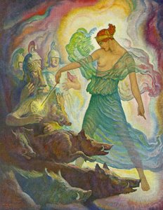 Circe és ő disznó alkotó: Newell Convers Wyeth