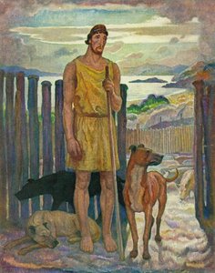 Eumaeus, a sertéspásztor alkotó: Newell Convers Wyeth
