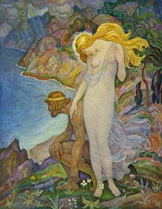 Odüsszeusz és Calypso alkotó: Newell Convers Wyeth