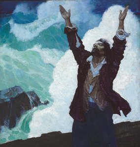 Robinson Crusoe: Borító alkotó: Newell Convers Wyeth