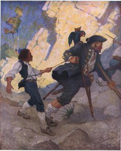 A túsz: Az egész világon egy táncoló medve vezetett alkotó: Newell Convers Wyeth
