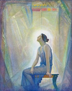A gyászoló Penelope, 1929 alkotó: Newell Convers Wyeth