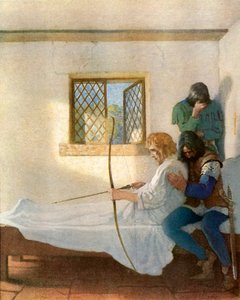 Robin Hood halála alkotó: Newell Convers Wyeth