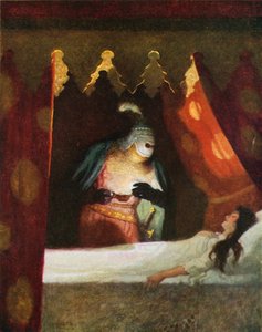 Wallace megmenti Helen-t alkotó: Newell Convers Wyeth