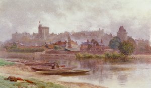 „Windsori kastély a homályban”, 1874-1914 alkotó: Newton Benett