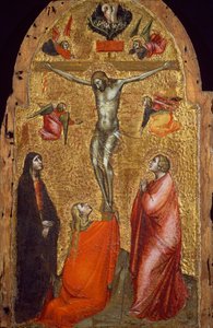 Keresztre feszítés, Niccolo di Pietro Gerini (meghalt 1415-1416 körül), tábla.