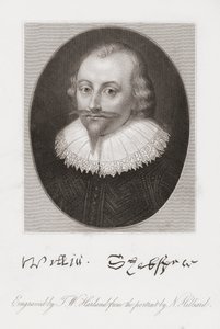 William Shakespeare. Hilliard portréja. alkotó: Nicholas (after) Hilliard
