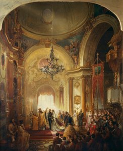 Alfréd herceg, Edinburgh hercegének házassága Mária Alekszandrovna nagyhercegnővel, 187. január 23.