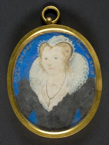 Egy angol hölgy portréja alkotó: Nicholas Hilliard