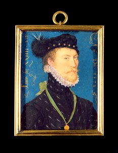 Egy ismeretlen férfi portréja, 24 éves, 1572 (wc pergamen) alkotó: Nicholas Hilliard