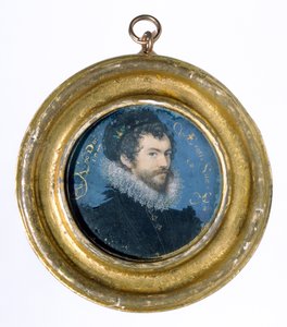 Önarckép, 1577 (wc pergamen) alkotó: Nicholas Hilliard