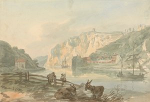 Hotwells a Rownham Ferryről alkotó: Nicholas Pocock