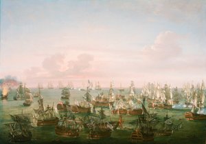 A trafalgari csata, 1805. október 21., az akció vége, 1808 körül (olaj, vászon)