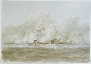 A dicsőséges június elsejei csata alkotó: Nicholas Pocock