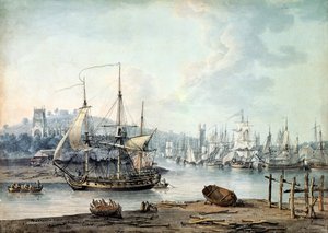 Hadihajó vontatása Bristol kikötőjéből