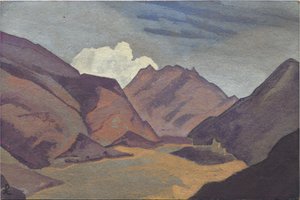 Baltisztán, Ladakh határa, 1936 alkotó: Nicholas Roerich