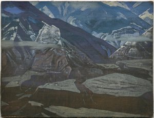 Bhargarh Fort, "Kulu" sorozat, 1929 alkotó: Nicholas Roerich