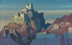 Kastély Ladakhban, 1933 alkotó: Nicholas Roerich