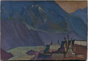 Chandra folyó, 1932 alkotó: Nicholas Roerich