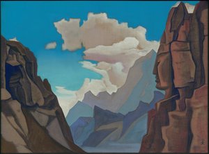 A Himalája nagy szelleme, 1934 alkotó: Nicholas Roerich