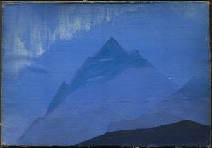Himalája, eső, 1933 alkotó: Nicholas Roerich