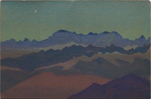 Himalája, Sandakphu közelében, 1936 alkotó: Nicholas Roerich
