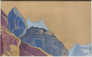 Kardang, albumlevél, 1933 alkotó: Nicholas Roerich