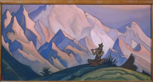 Krishna par Roerich, Nicholas (1874-1947) alkotó: Nicholas Roerich
