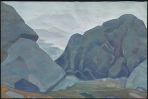 Monhegan, Maine, "Ocean" sorozat, 1922 alkotó: Nicholas Roerich