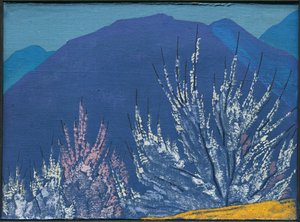 Tanulmány a „Krishna” festményhez, 1933 alkotó: Nicholas Roerich