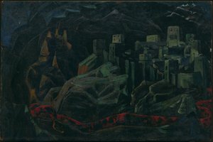 A holt város, 1918 alkotó: Nicholas Roerich