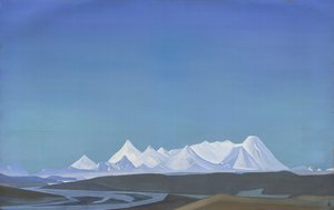 Tangla legnagyobb és legszentebbje, 1932 alkotó: Nicholas Roerich