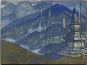 Waves of Mist, "Himalája" sorozat, 1924 alkotó: Nicholas Roerich