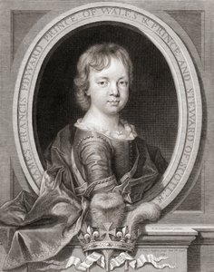 James Francis Edward Stuart herceg alkotó: Nicholas de (after) Largilliere