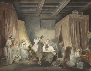 A munkások naplemente módozatokban, 1788 alkotó: Niclas Lafrensen