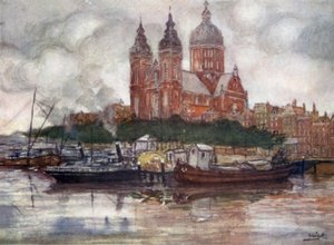 Szent Miklós-templom, Amszterdam (színes litó)
