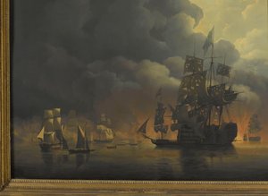 Az angol-holland flotta Lord Exmouth és Jonkheer Theodorus Frederik van Capellen admirális vezetésével kioltják az algériai erődítményeket, 1816. augusztus 27. Négy epizód az angol-holland flotta jelenléte alatt az Algír-öbölben, 1816. augusztus 26-27.