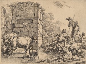 Tehénivás, 1680.