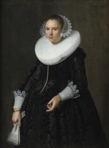 Egy hölgy portréja alkotó: Nicolaes Eliasz. Pickenoy