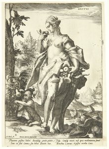 Az ízérzékelés alkotó: Nicolaes Jansz. Clock